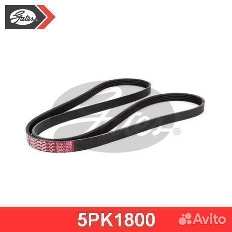 Поликлиновой ремень 5PK1800 gates
