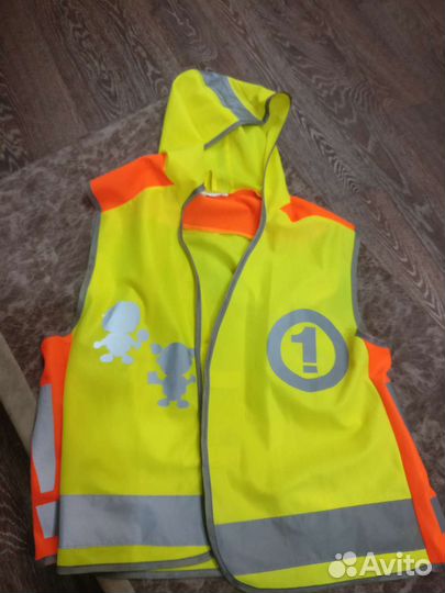 Жилетка светоотражающая детская 4-8 лет