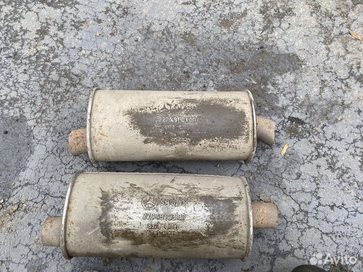 Глушитель Mercedes Benz S w220