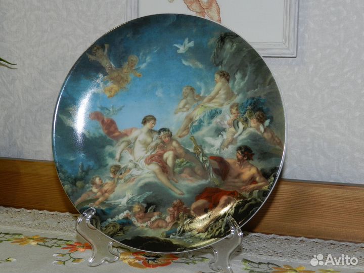 Настенная тарелка Чехия 24 см