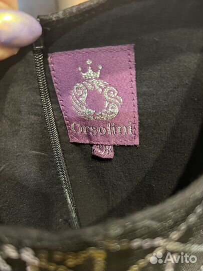 Нарядное платье черное 128