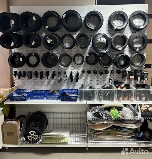 Колёса, покрышки и камеры для детских колясок