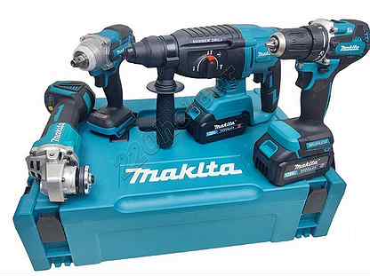 Набор бесщеточного инструмента Makita 4в1