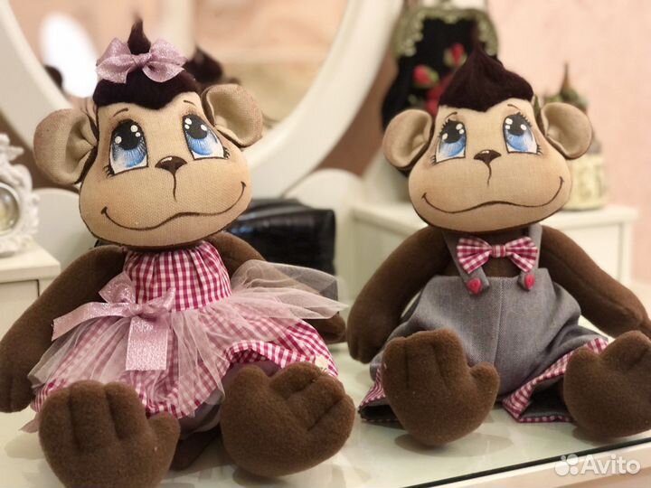 Дае обезьянки, ручная работа