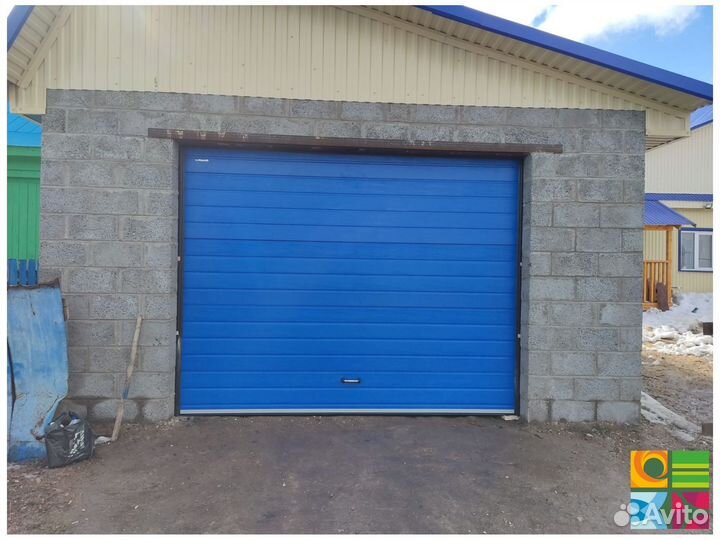 Секционные ворота alutech