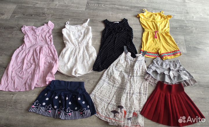 Пакет летних вещей на девочку ростом 110-122 см