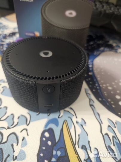 Умная колонка Яндекс Станция Мини без часов черная