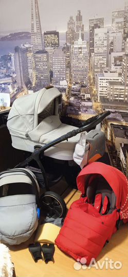 Детская коляска Noordi Fjordi Arctic Sport 3 в 1