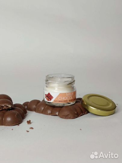 Ароматическая свеча ручной работы