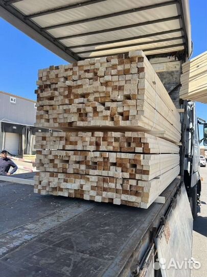 Брус обрезной 150х150х6000 мм