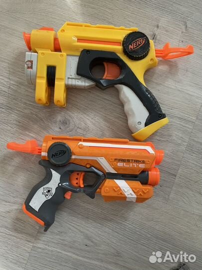 Пистолет бластер нерф nerf
