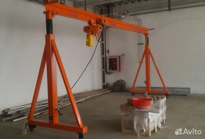 Козловой кран. мпу грузоподъемностью от 1 тонны