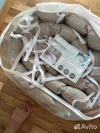 Бортики на кроватку