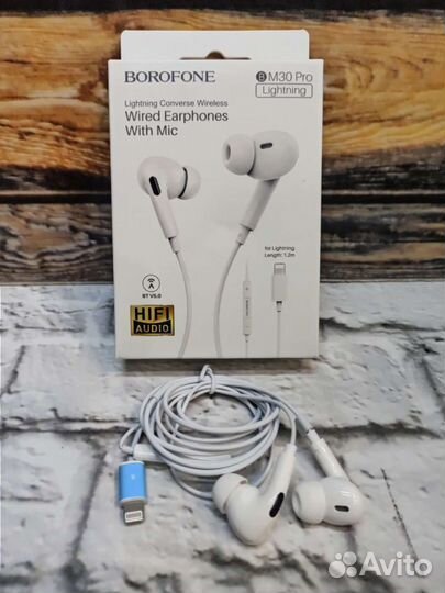 Новая гарнитура для iPhone с разъёмом Lightning