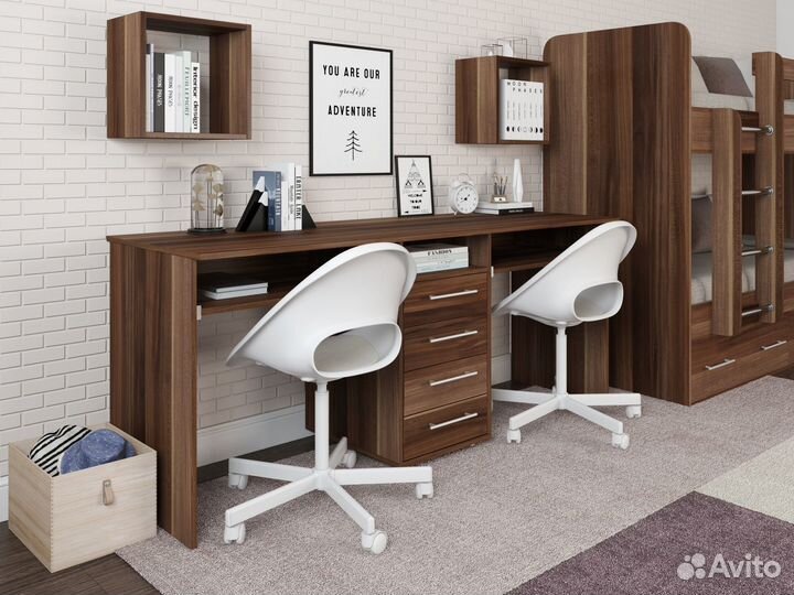 Письменный стол для двоих Лаворо