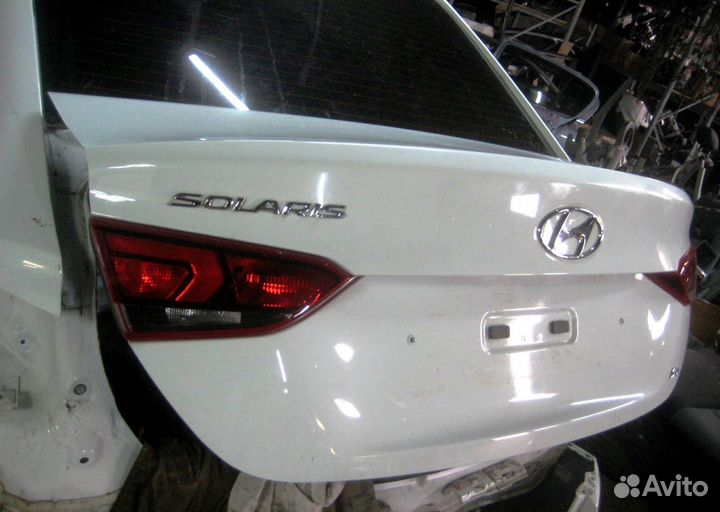 Задняя часть кузова Hyundai Solaris 2 всборе