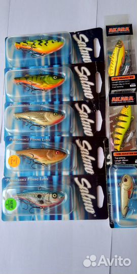 Балансиры L J; Mebaru;Pliant;Spider;Akara;Rapala;