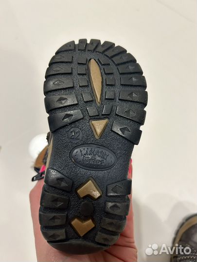 Ботинки зимние овчина+кожа