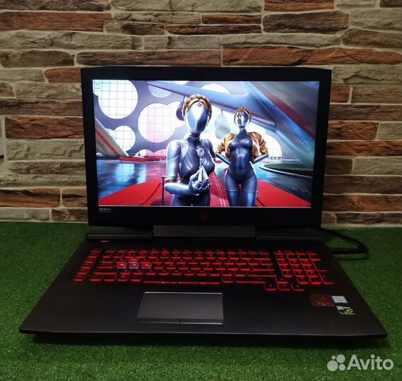 Игровой ноутбук hp omen 17 i5/GTX 1060 6Гб/12 ram
