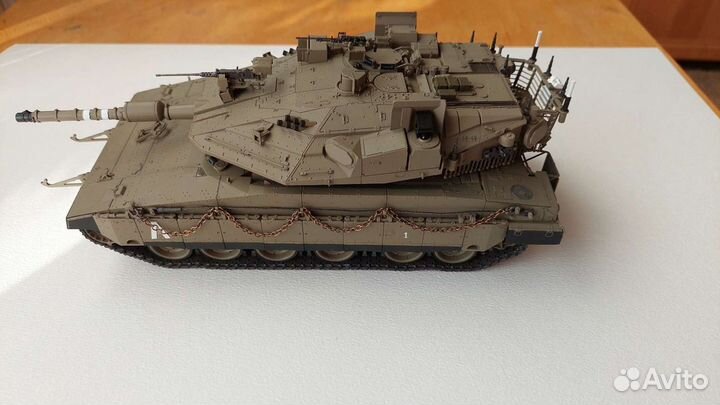 Стендовая Масштабная модель танка меркава 4м- 1/35