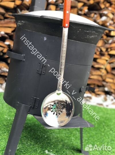 Казан чугунный 12 литров Наманган и печь для казан