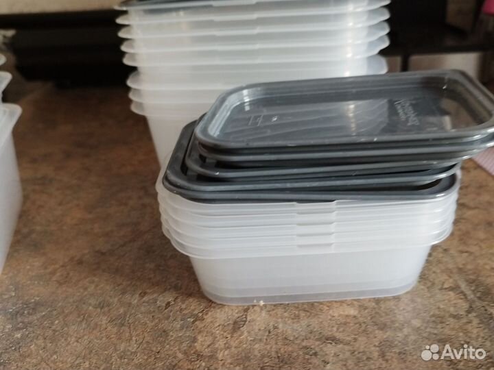 Контейнеры пищевые, набор 15 шт