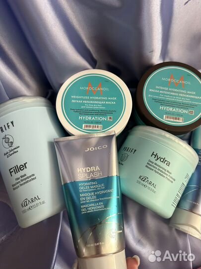 Маски на увлажнение hempz lebel joico moroccanoil