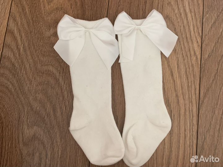 Гольфы, пинетки и повязка