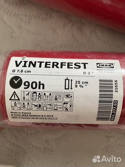 Свеча колонна