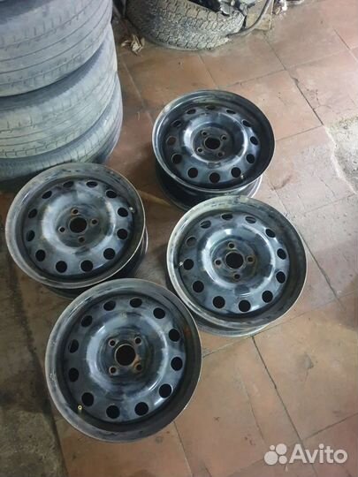 Диски штампованные r15