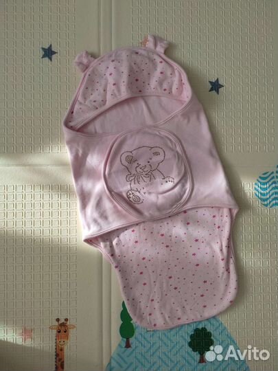 Пеленка кокон на липучках