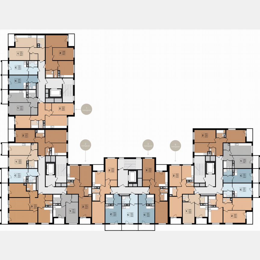 Квартира-студия, 21,7 м², 7/11 эт.