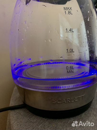 Чайник электрический scarlett на запчасти