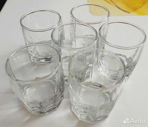 Селедочница, розетки, рюмки СССР, стекло