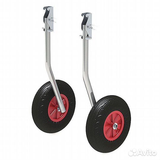Комплект колес транцевых откидных с защелкой для н