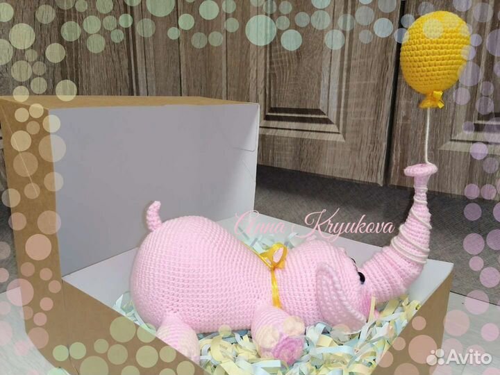 Вязаные игрушки ручной работы