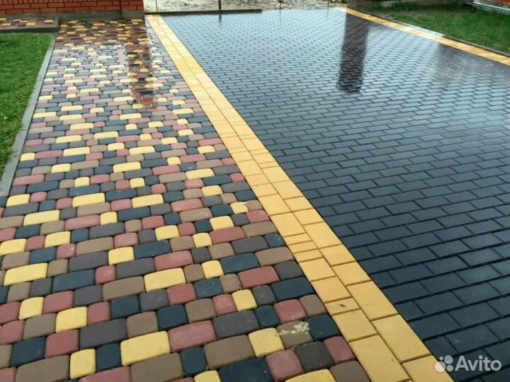 Брусчатка/Асфальт/Бордюры