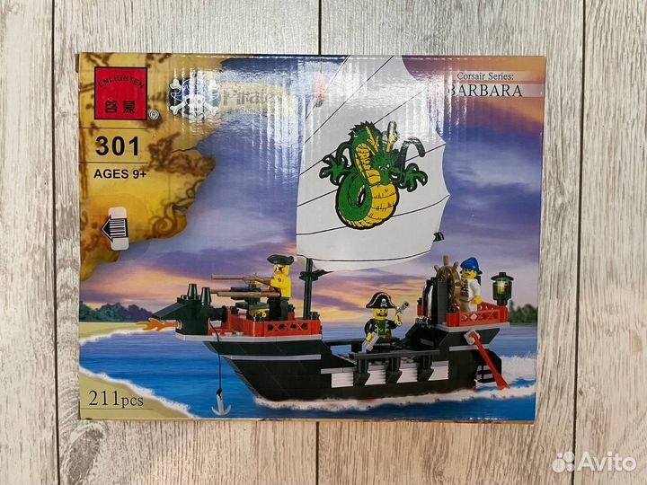 Конструкторы Пираты Brick, Ausini аналоги лего