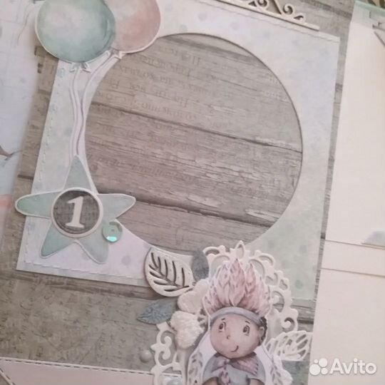 Альбом для мальчика ручной работы