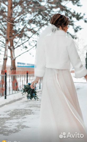Свадебное полупальто