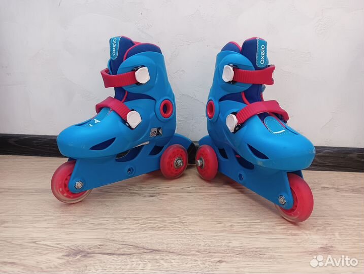 Роликовые коньки детские раздвижные