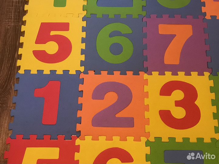 Ковер детский, массажный коврик, коврик - Пазл