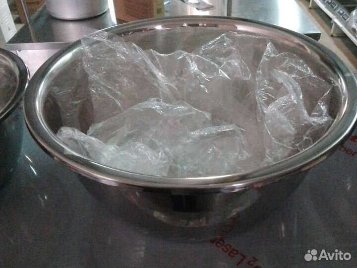 Миска нерж сталь 28*19