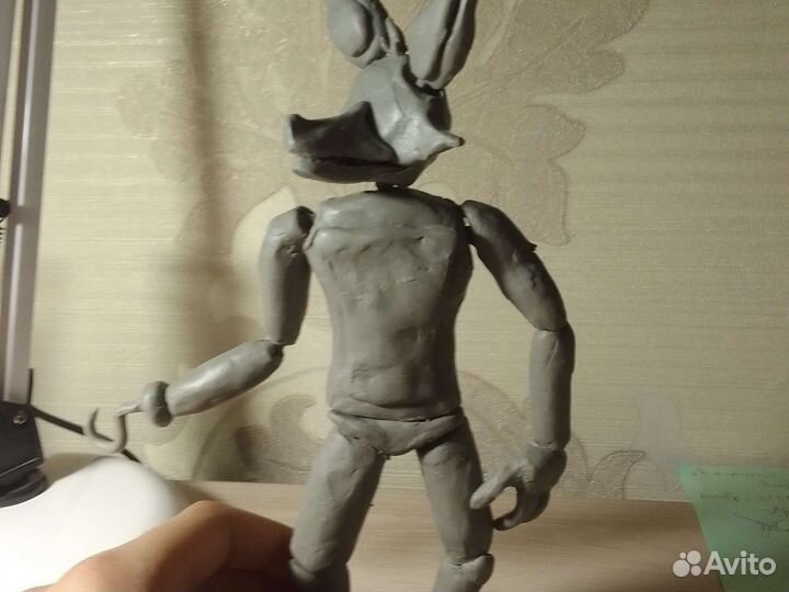 Фокси из скульптурного пластелина