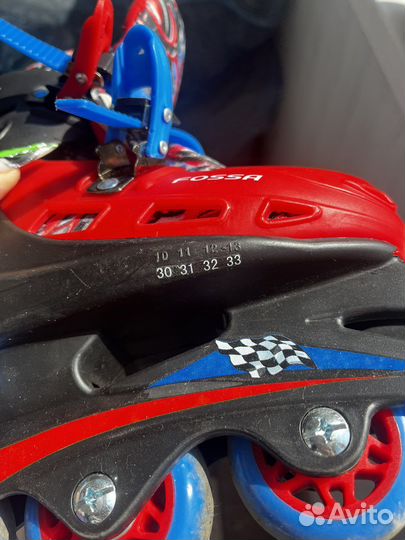 Ролики детские,защита,шлем в идеале