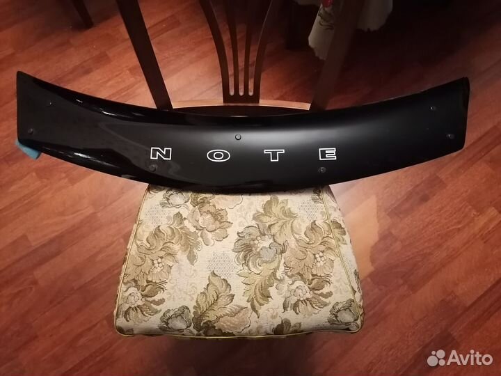 Дифлектор капота на ниссан ноте