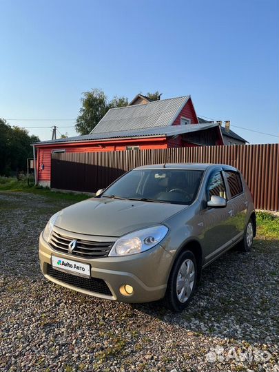 Renault Sandero 1.6 МТ, 2012, 132 000 км