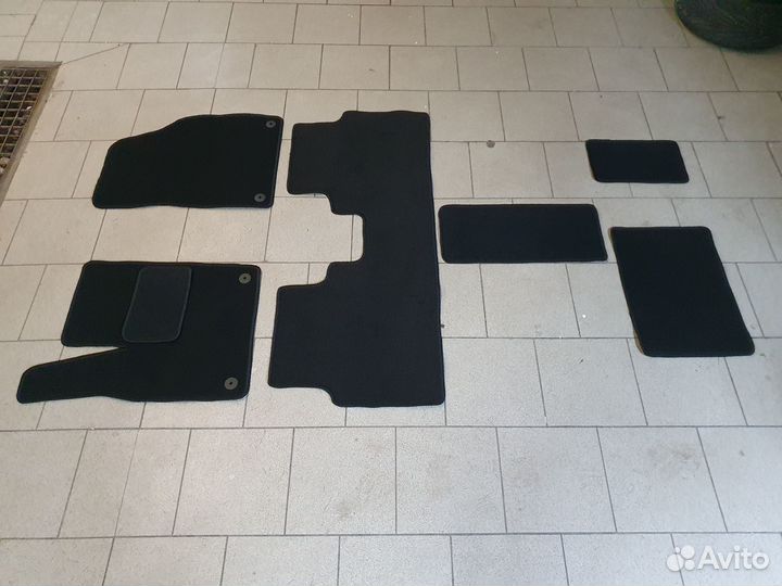 Коврики в салон Volkswagen ID.6 (2021-н.в.) 6 мест