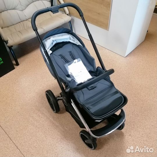 Коляска легкая модульная 2в1 Indigo fusion хром