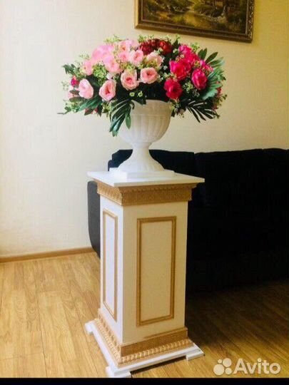 Тумбы фотозона на свадьбу